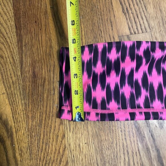 Nike Dri-Fit Womens Pink & Black Patterned Leggings S - Picture 7 of 10
